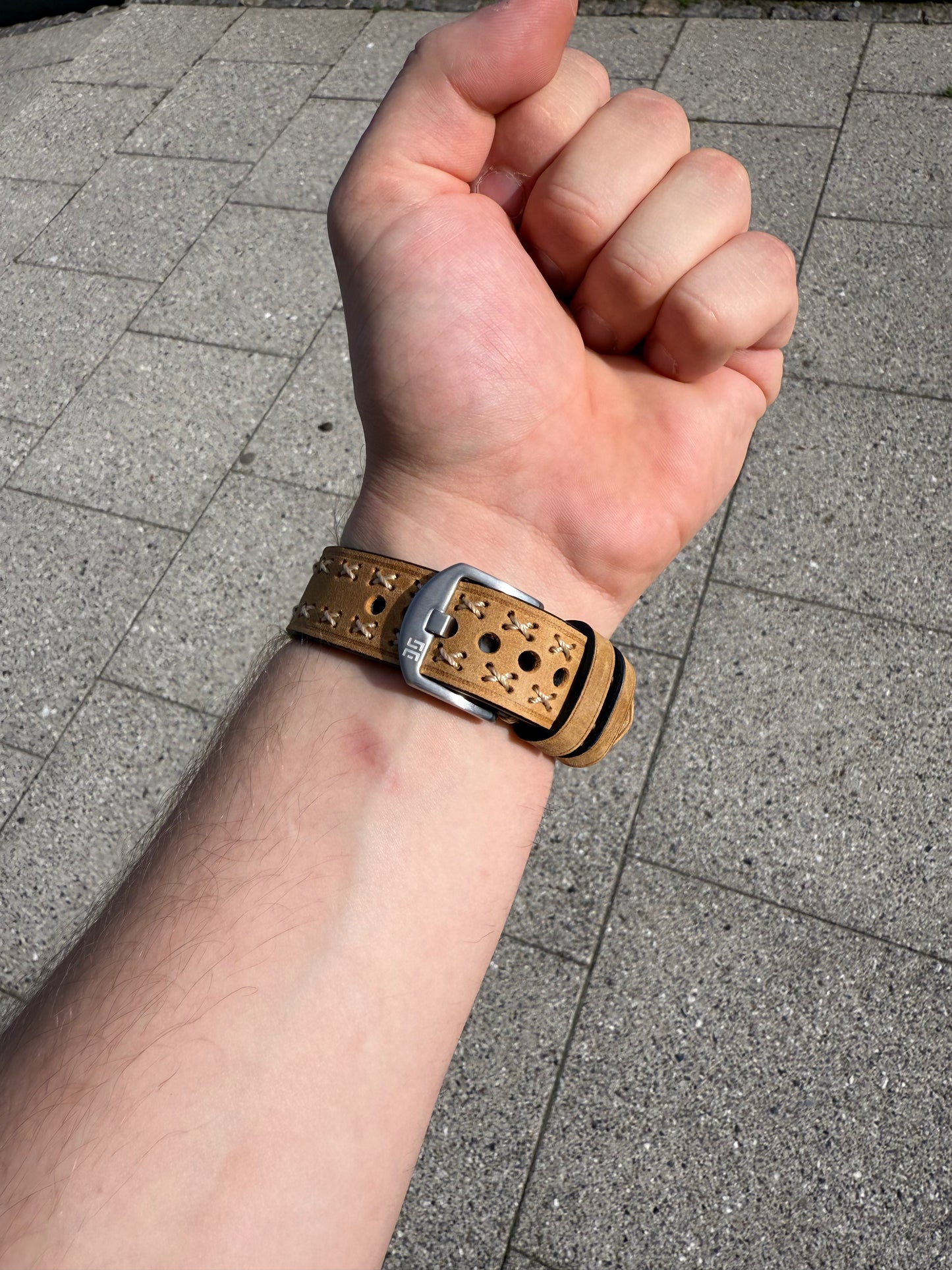 Nordic Husk Leather Strap