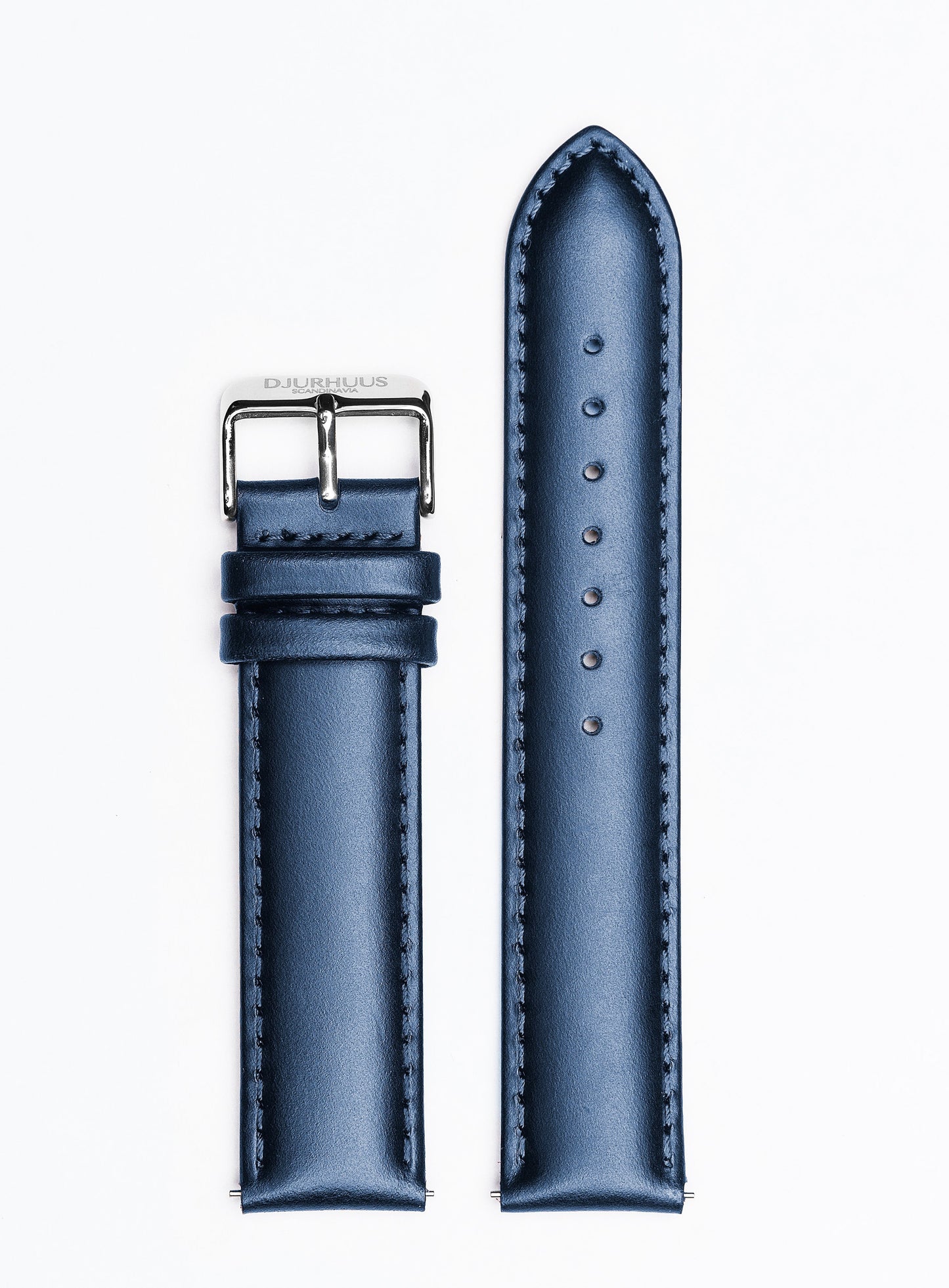 Blue Leather Strap
