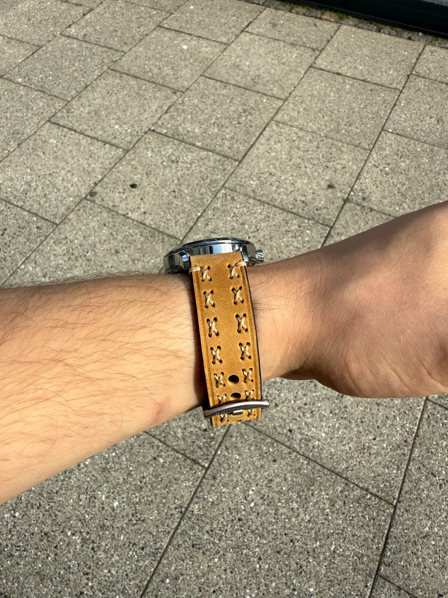 Nordic Husk Leather Strap
