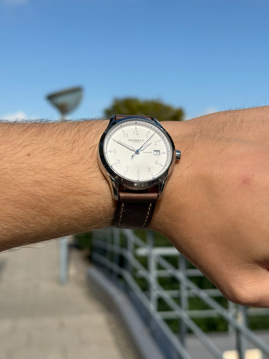 Nordic Oak Leather Strap