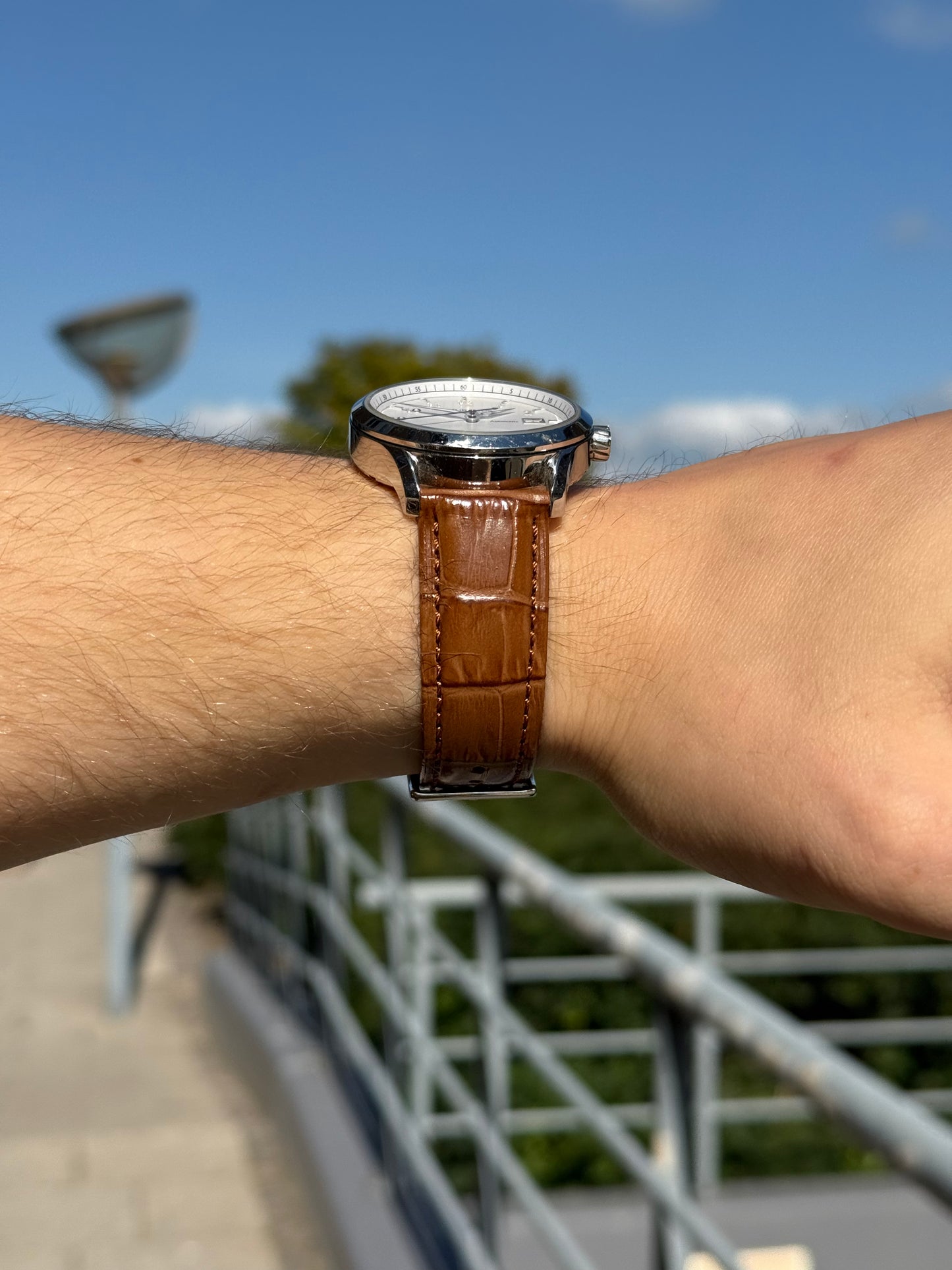 Nordic Bark Leather Strap